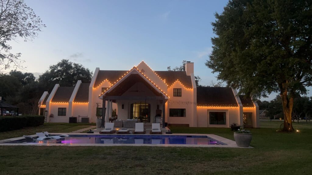 Christmas Lights Installation